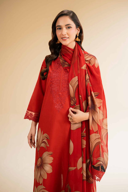 Nishat | Cross Season Edit | 42519165 M Red Cambric