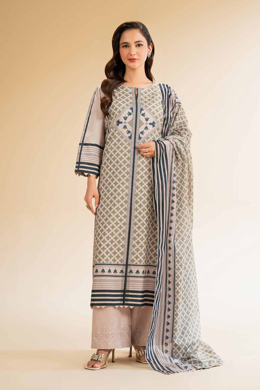 Nishat | Cross Season Edit | 42519173 XS Beige Cambric
