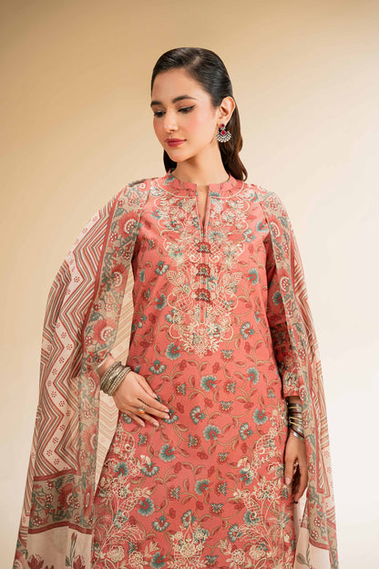 Nishat | Cross Season Edit | 42519174 M Coral Cambric