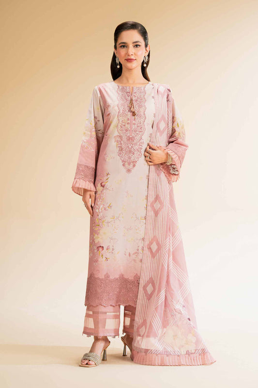 Nishat | Cross Season Edit | 42519176 XS Tea Pink Cambric
