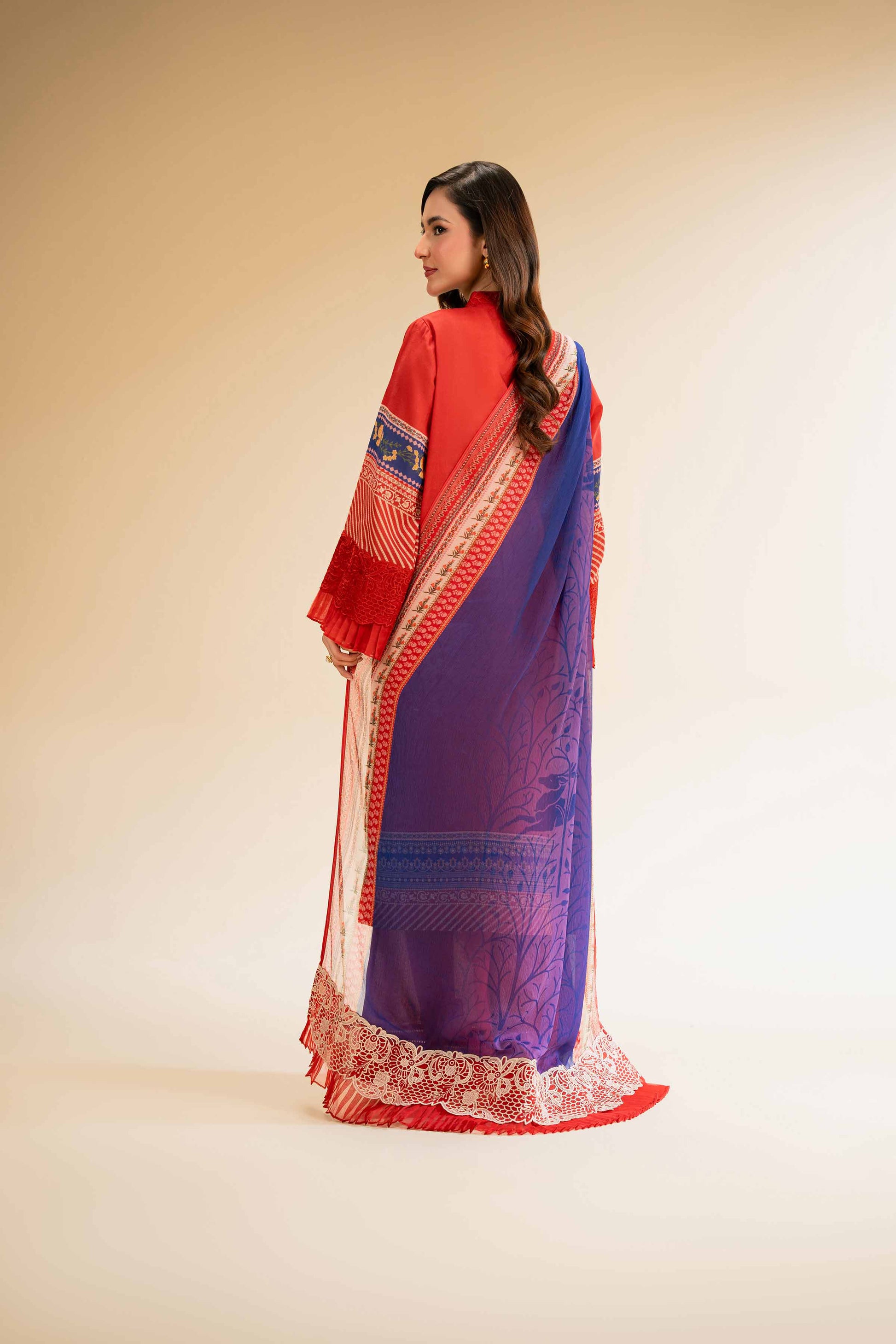 Nishat | Cross Season Edit | 42519396 S Red Lawn