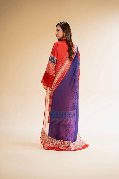 Nishat | Cross Season Edit | 42519396 S Red Lawn