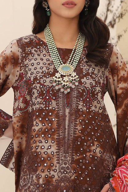 Charizma | Naranji Embroidered Lawn 24 | CN4-008 - Pakistani Designer Dress - by Charizma | Type: Luxury - 100% Original at Saira Sultan