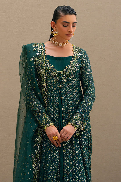 Cross Stitch | Wedding Collection 24 | GREEN SPRING - Pakistani Designer Dress - by Cross Stitch | Type: Formal - 100% Original at Saira Sultan