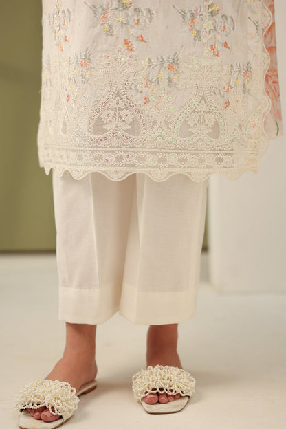 Baroque | Eid Printique | EMBROIDERED PRINTED LAWN UF-4181 M Off White Lawn