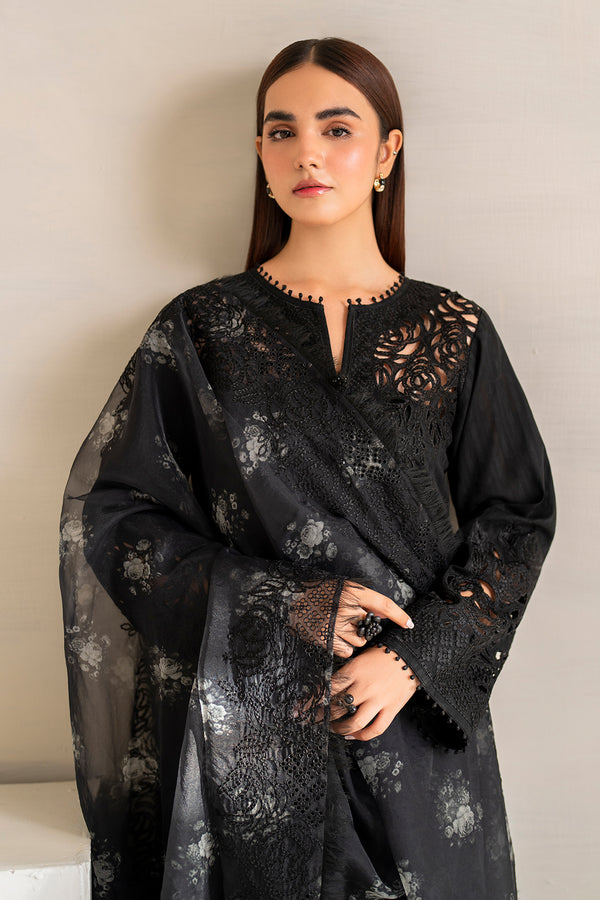 Baroque | Luxury Pret 24 | LAWN UF-673 - Pakistani Designer Dress - by Baroque | Type: Luxury - 100% Original at Saira Sultan