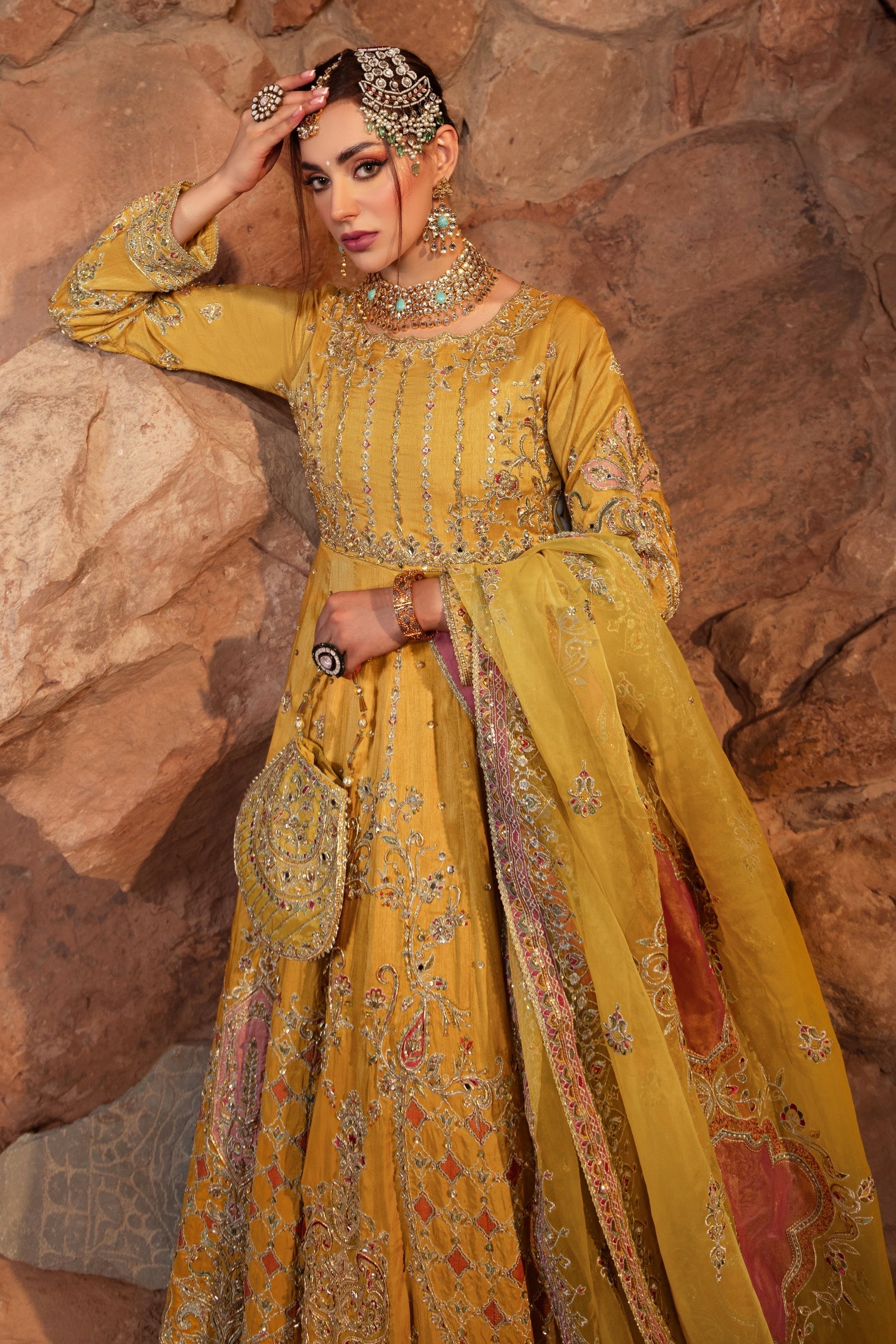 Naqshi | Samarkand Wedding Formals | Adeen - Pakistani Designer Dress - by Naqshi | Type: Bridal - 100% Original at Saira Sultan