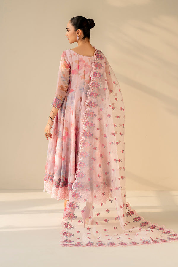 Baroque | Luxury Pret 25 | EMBROIDERED COTTON PATTI PR-1179 - Pakistani Designer Dress - by Baroque - Type : Ladies Clothes - 100% Original at Saira Sultan