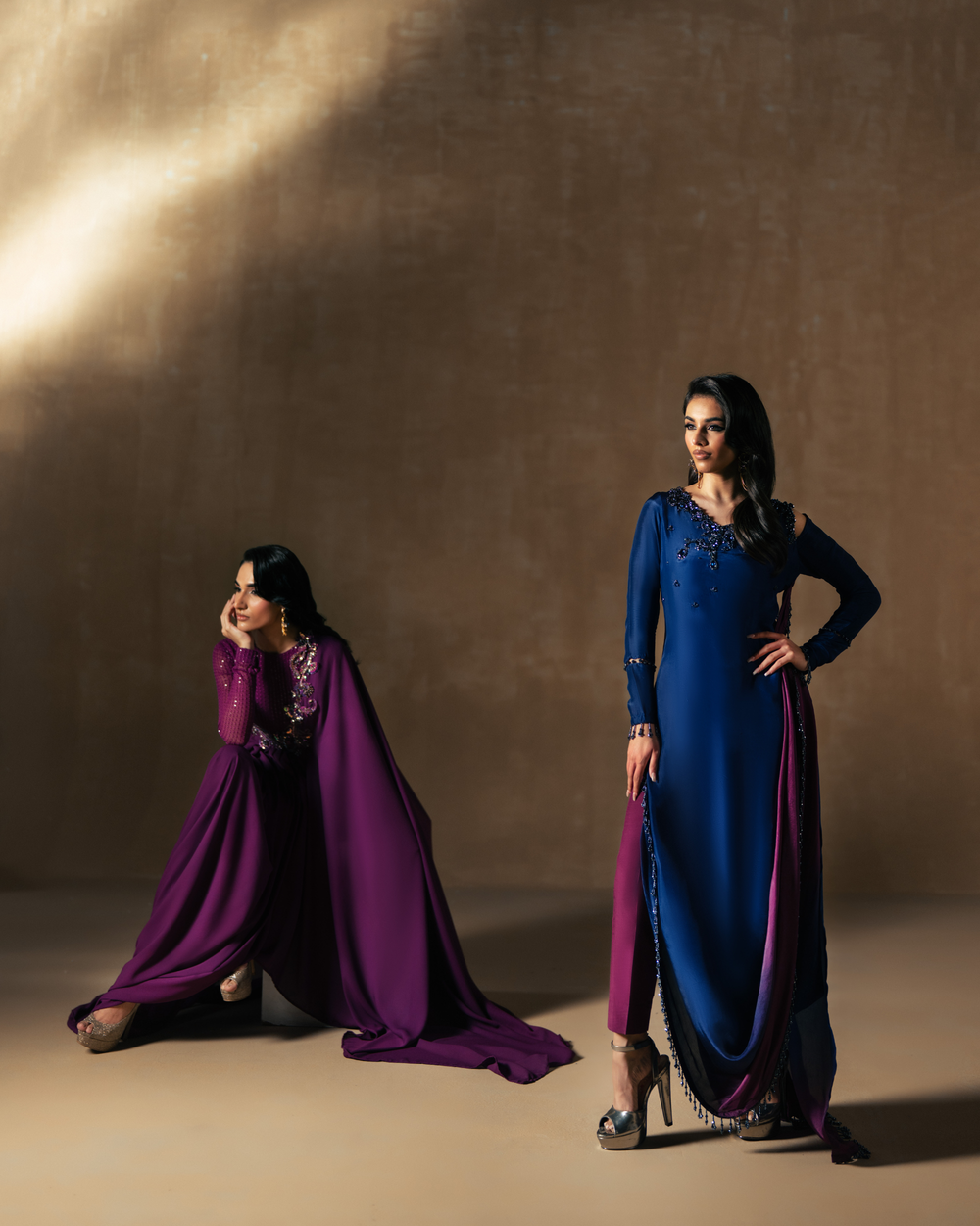 Vasal | Zyra Luxe Pret 26 | Sapphire drift - Pakistani Designer Dress - by Vasal - Type : Ladies Clothes - 100% Original at Saira Sultan