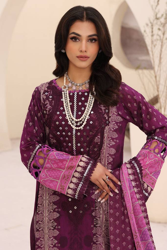 Charizma | Naranji Embroidered Lawn 24 | CN4-003 - Pakistani Designer Dress - by Charizma | Type: Luxury - 100% Original at Saira Sultan