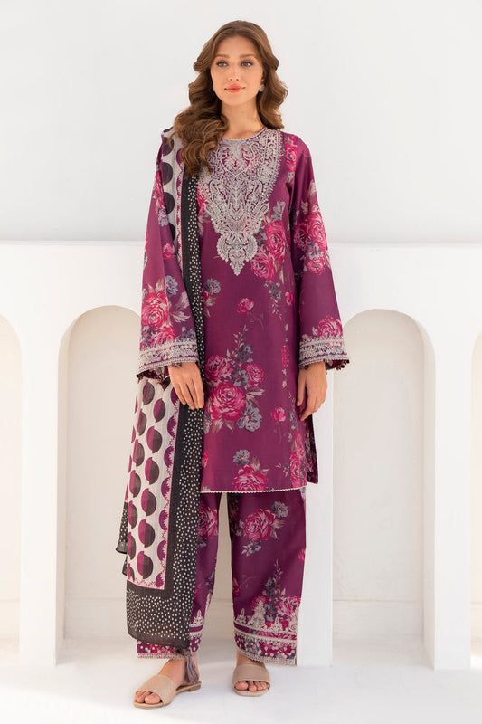 Jazmin | Ready to Wear 25 | RTW-1068 XS Wine Lawn