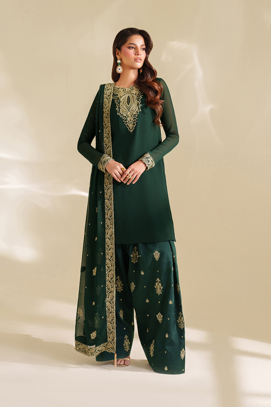 Iznik I Festive Formal I CC-75 Embroidered Chiffon - Pakistani Designer Dress - by Iznik - Type : Ladies Clothes - 100% Original at Saira Sultan