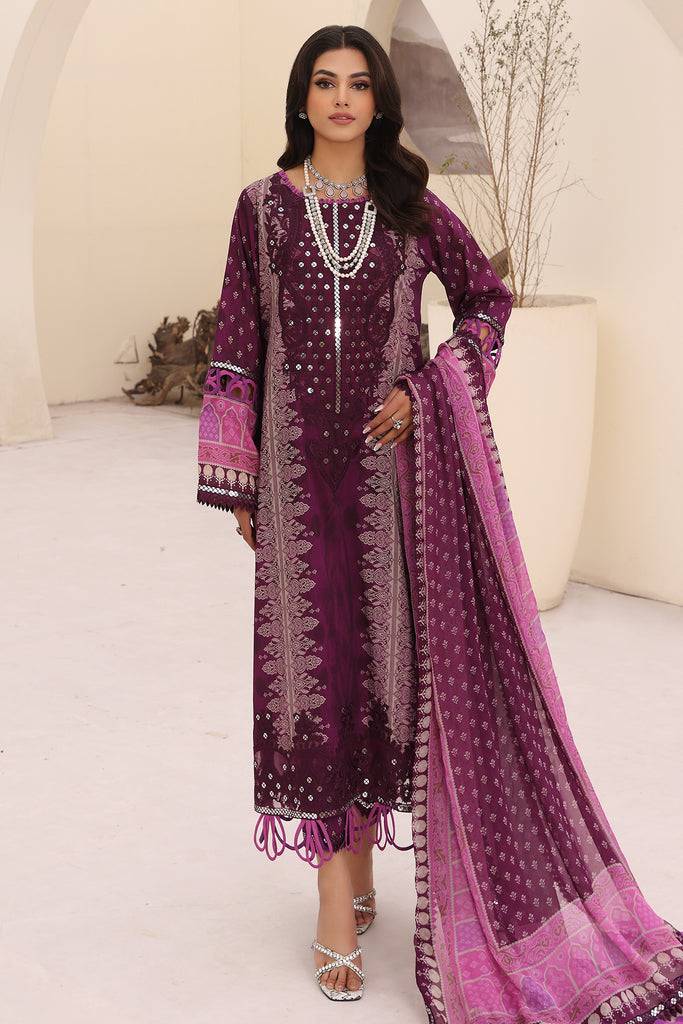 Charizma | Naranji Embroidered Lawn 24 | CN4-003 - Pakistani Designer Dress - by Charizma | Type: Luxury - 100% Original at Saira Sultan