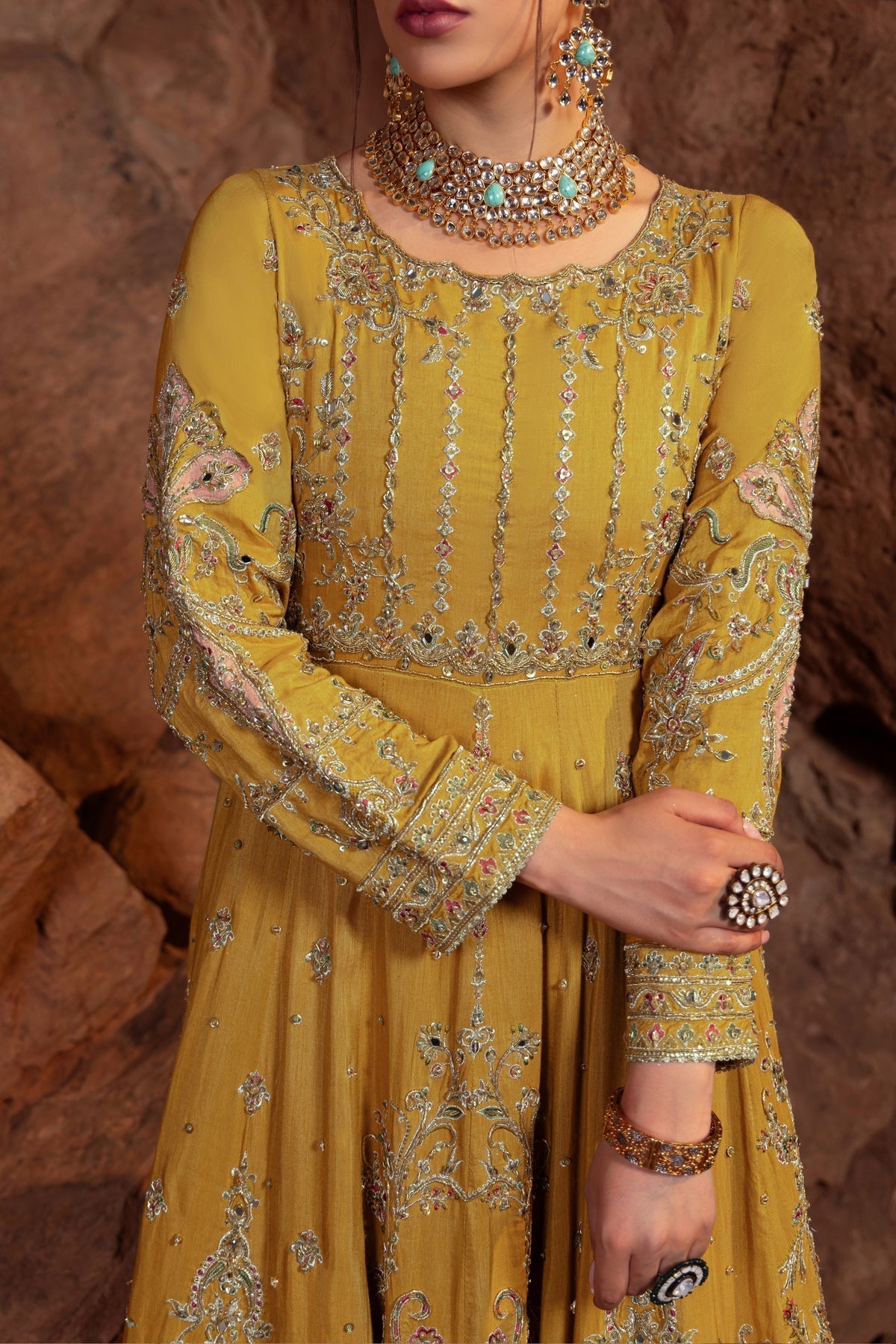 Naqshi | Samarkand Wedding Formals | Adeen - Pakistani Designer Dress - by Naqshi | Type: Bridal - 100% Original at Saira Sultan