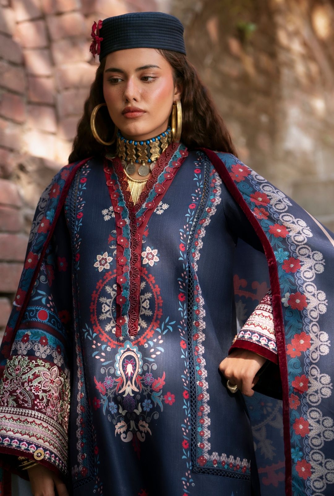 AJR Couture | Sard Sham | Nilofer by AJR Couture - Designer Dress - Type : Ladies Clothes - Available at Saira Sultan - 100% Original 