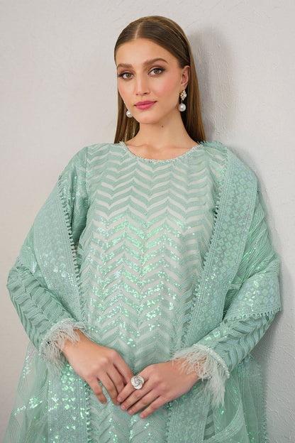 Baroque | Formal Collection | NET UF-517 L Ferozi Net