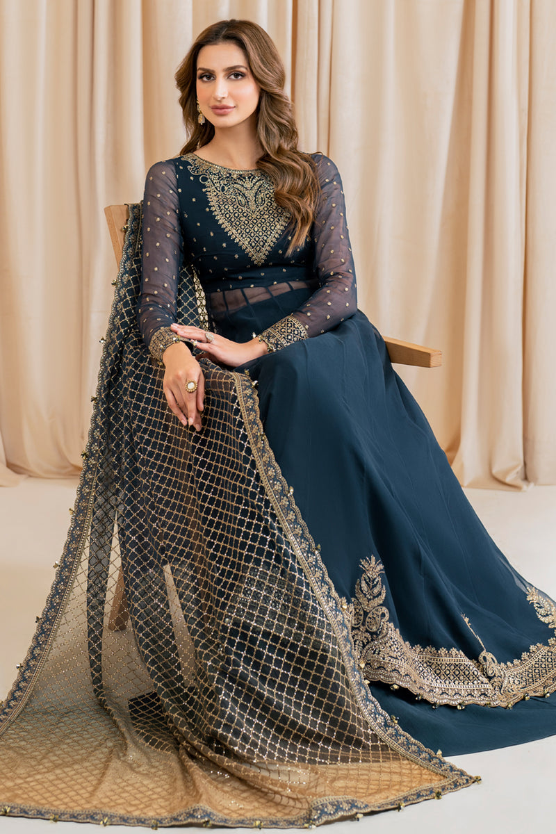 Jazmin | Formals Collection | CHIFFON UC-3047 - Pakistani Designer Dress - by Jazmin | Type: Formal - 100% Original at Saira Sultan