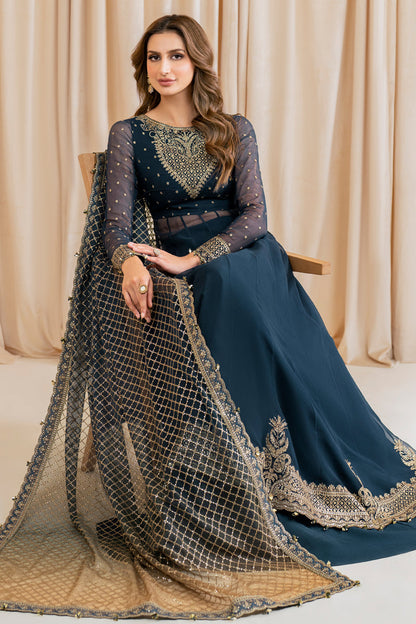 Jazmin | Formals Collection | CHIFFON UC-3047 - Pakistani Designer Dress - by Jazmin | Type: Formal - 100% Original at Saira Sultan