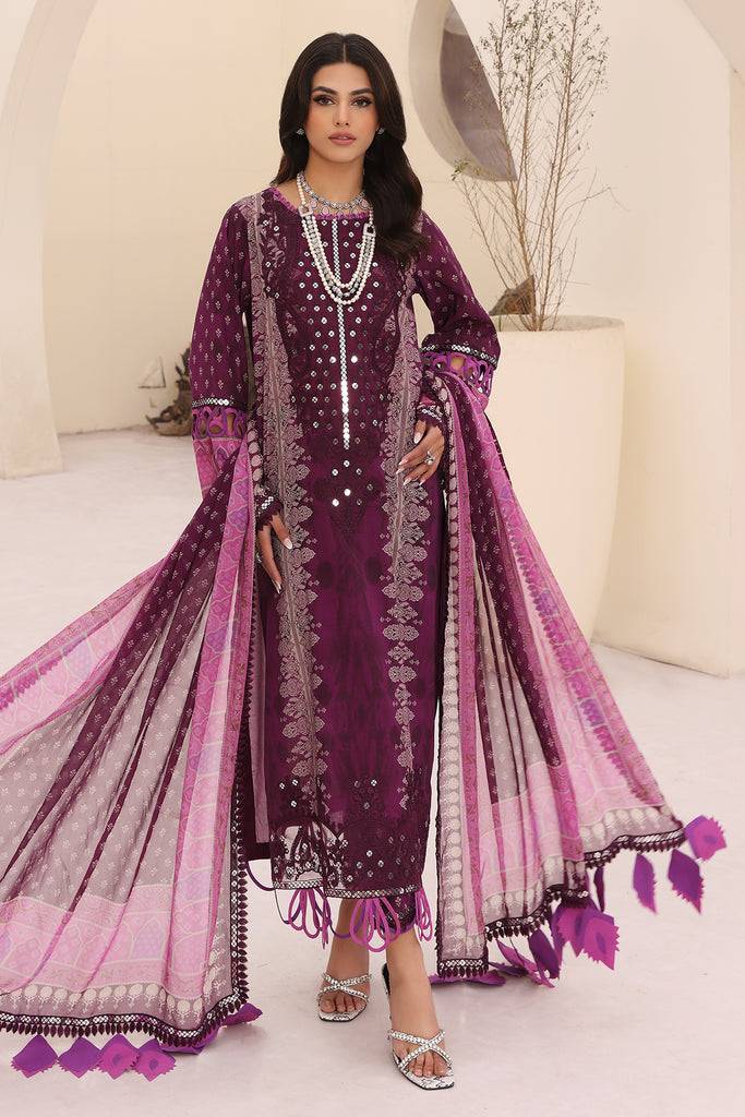 Charizma | Naranji Embroidered Lawn 24 | CN4-003 - Pakistani Designer Dress - by Charizma | Type: Luxury - 100% Original at Saira Sultan