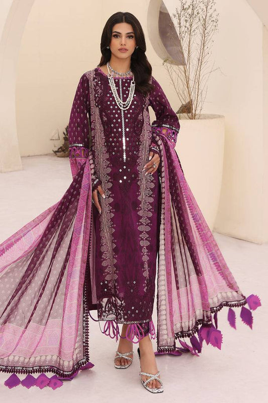 Charizma | Naranji Embroidered Lawn 24 | CN4-003 - Pakistani Designer Dress - by Charizma | Type: Luxury - 100% Original at Saira Sultan