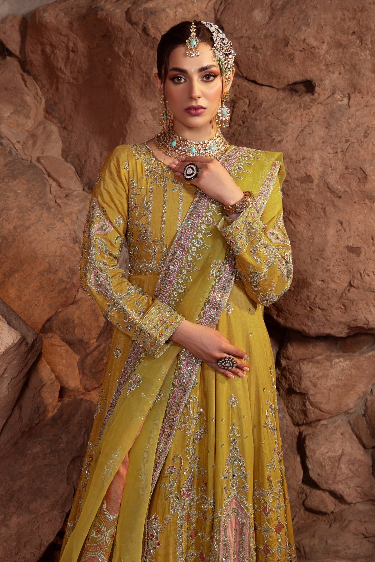 Naqshi | Samarkand Wedding Formals | Adeen - Pakistani Designer Dress - by Naqshi | Type: Bridal - 100% Original at Saira Sultan