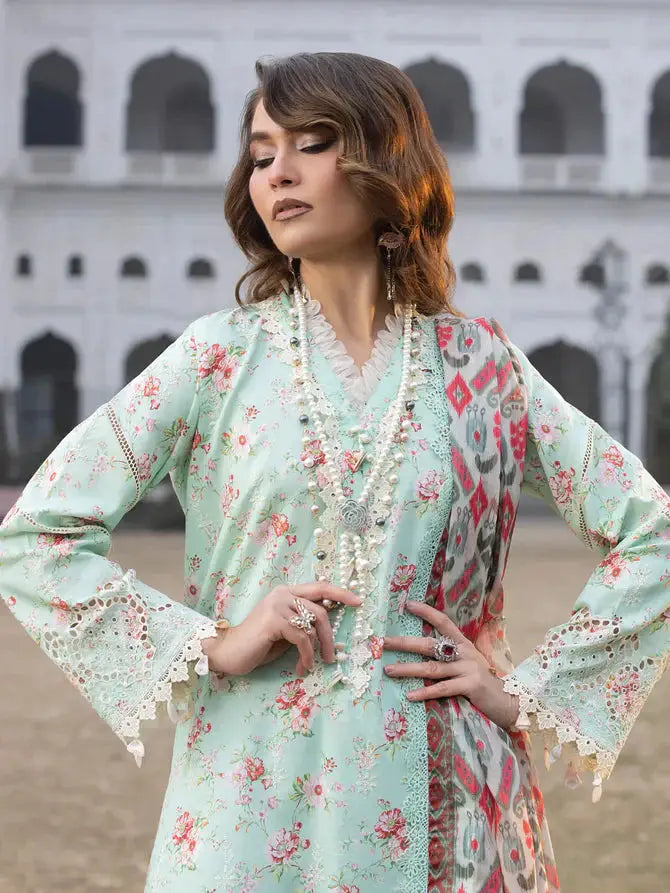 Faiza Faisal | Maya Luxury Lawn | Julia - Pakistani Designer Dress - by Faiza Faisal | Type: Luxury - 100% Original at Saira Sultan