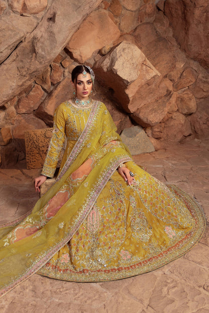 Naqshi | Samarkand Wedding Formals | Adeen - Pakistani Designer Dress - by Naqshi | Type: Bridal - 100% Original at Saira Sultan
