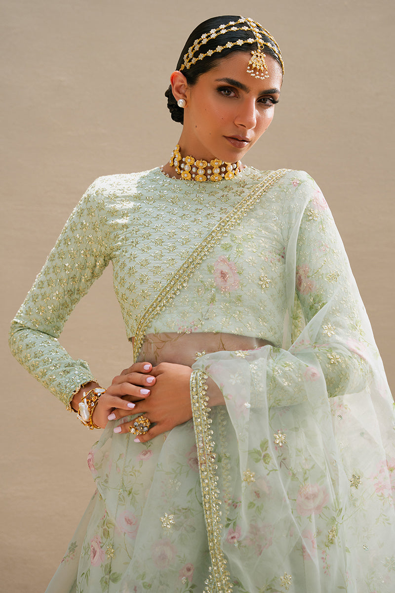 Cross Stitch | Wedding Collection 24 | TRANQUIL HAZE - Pakistani Designer Dress - by Cross Stitch | Type: Formal - 100% Original at Saira Sultan
