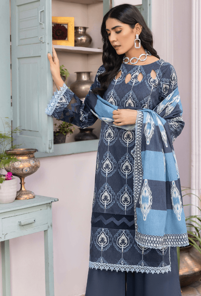 Humdum | Rang e Noor SS 24 | D01 - Pakistani Designer Dress - by HumDum | Type: Casuals - 100% Original at Saira Sultan