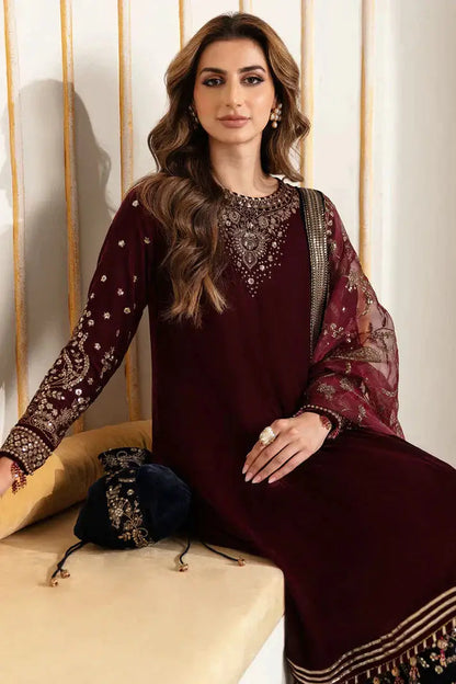 Jazmin | Velvet 23 | VF-2018 - Pakistani Designer Dress - by Jazmin | Type: Formal - 100% Original at Saira Sultan
