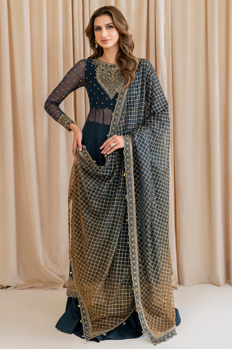 Jazmin | Formals Collection | CHIFFON UC-3047 - Pakistani Designer Dress - by Jazmin | Type: Formal - 100% Original at Saira Sultan