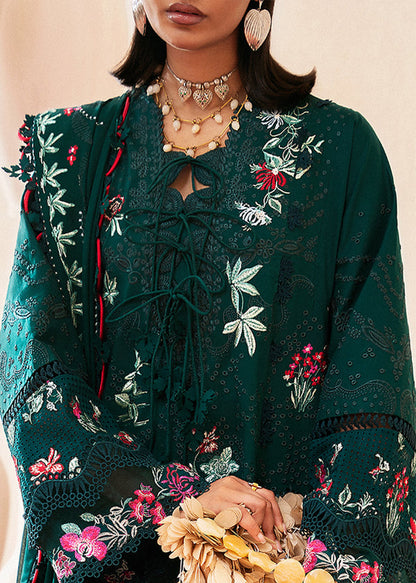 Suffuse | Eid Lawn 25 | LEA S Teal Green Lawn