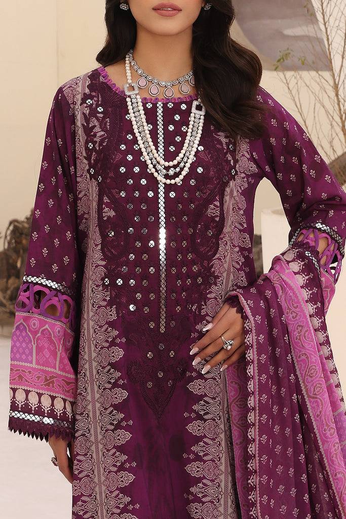 Charizma | Naranji Embroidered Lawn 24 | CN4-003 - Pakistani Designer Dress - by Charizma | Type: Luxury - 100% Original at Saira Sultan