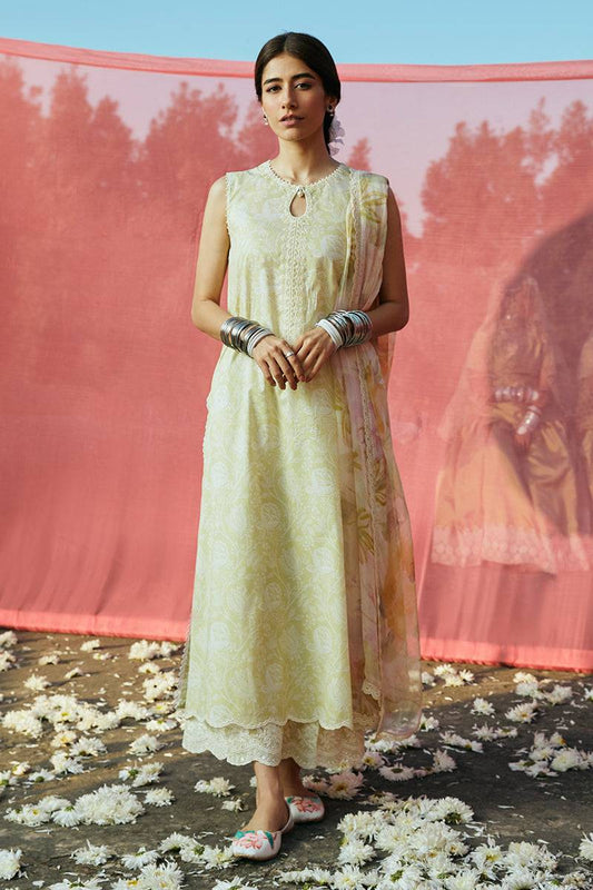 Cross Stitch | Premium Lawn 24 | DUSTY BLOOM - Pakistani Designer Dress - by Cross Stitch | Type: Formal - 100% Original at Saira Sultan