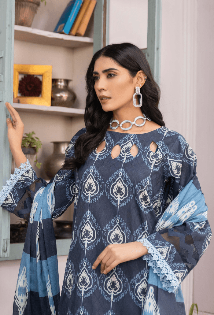 Humdum | Rang e Noor SS 24 | D01 - Pakistani Designer Dress - by HumDum | Type: Casuals - 100% Original at Saira Sultan