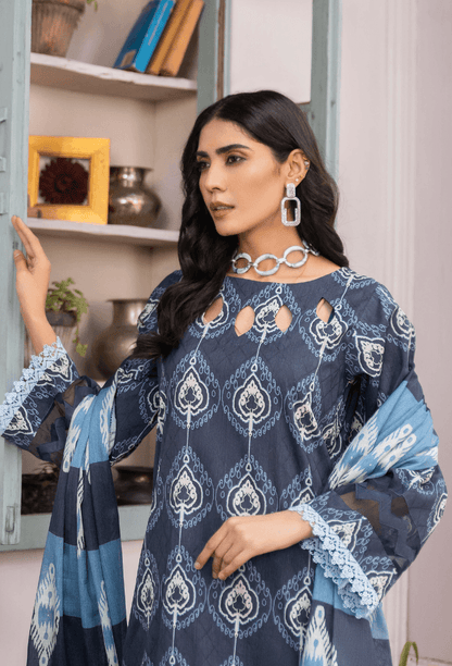 Humdum | Rang e Noor SS 24 | D01 - Pakistani Designer Dress - by HumDum | Type: Casuals - 100% Original at Saira Sultan