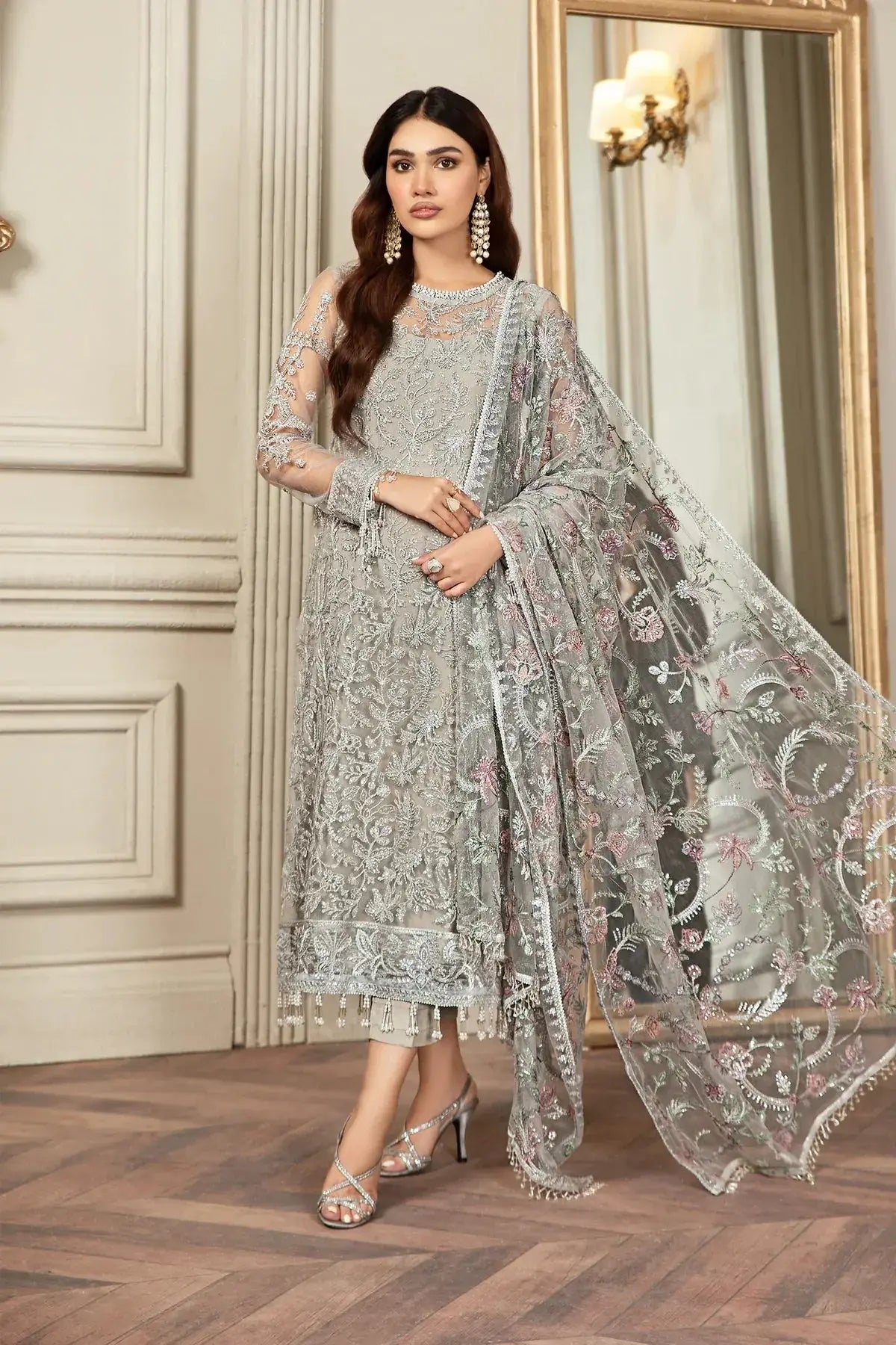 Zarif | Mehroz Formals | GRACE - Pakistani Designer Dress - by Zarif | Type: Formal - 100% Original at Saira Sultan