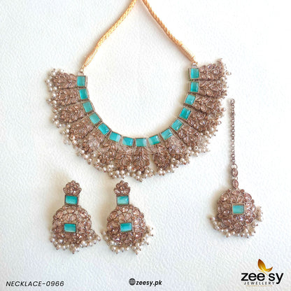 Necklace-0966 Mint Green