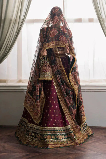 Baroque | Chantelle Embroidered Collection | CH12-03 - Pakistani Designer Dress - by Baroque | Type: Bridal - 100% Original at Saira Sultan
