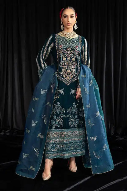 Nureh | Maya Velvet 23 | Lehar - Pakistani Designer Dress - by Nureh | Type: Formal - 100% Original at Saira Sultan