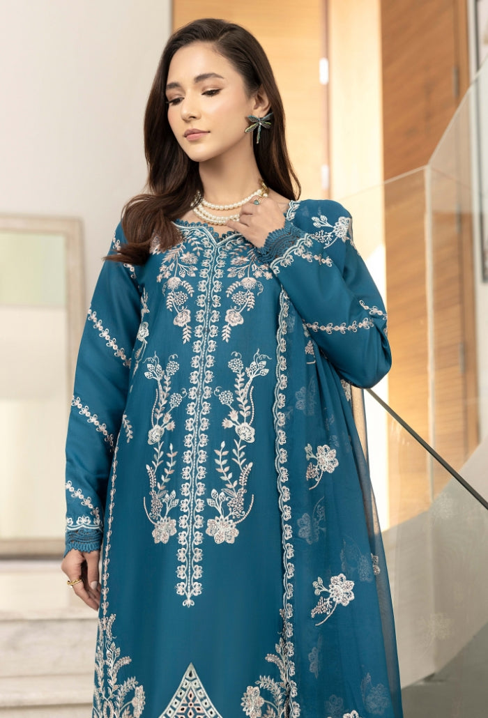 Humdum | Dilkash 25 |Dilkash - D06 M Dark Teal Lawn