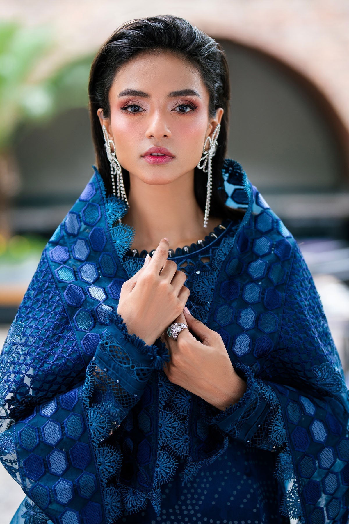 Nureh | Ballerina Formals | NU2-151 - Pakistani Designer Dress - by Nureh | Type: Luxury - 100% Original at Saira Sultan