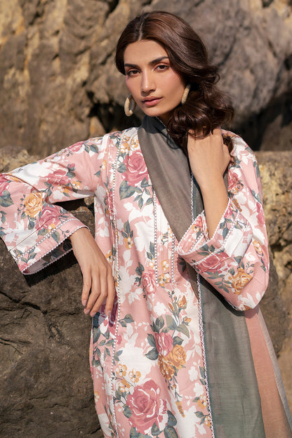 Jazmin | Summer Lawn 25 | USE-9166 M Pink Lawn