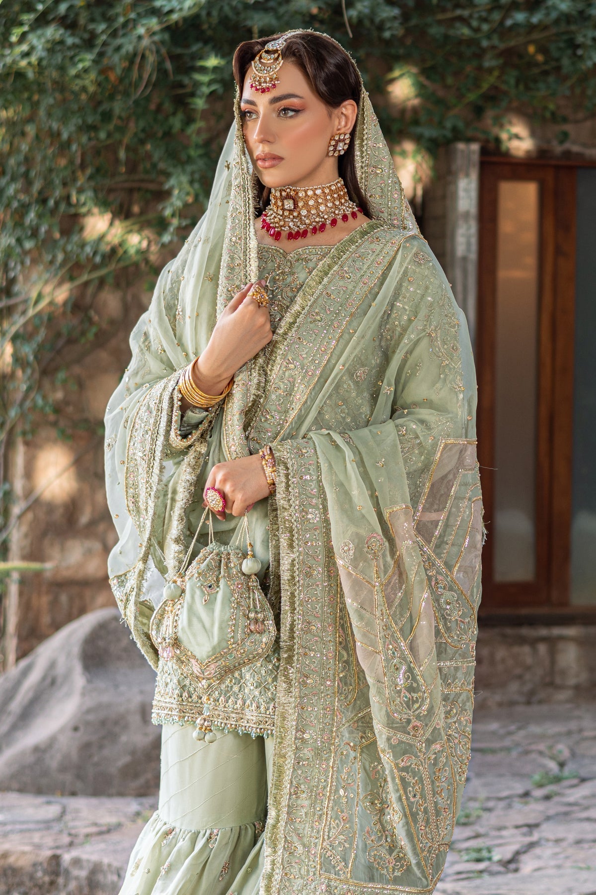 Naqshi | Samarkand Wedding Formals | Mah-e-Meer - Pakistani Designer Dress - by Naqshi | Type: Bridal - 100% Original at Saira Sultan