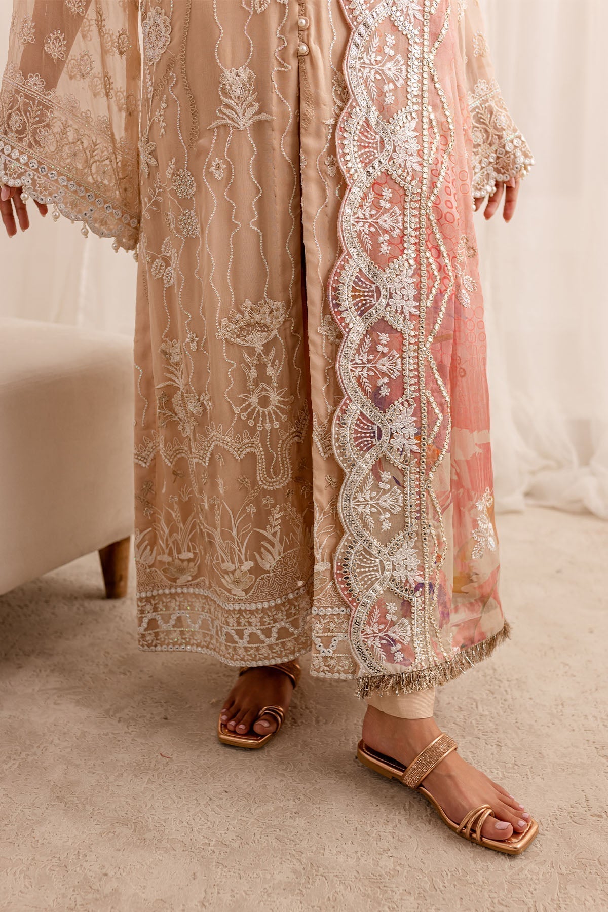 Nureh | Fancy Formals | NP-509 - Pakistani Designer Dress - by Nureh | Type: Formal - 100% Original at Saira Sultan