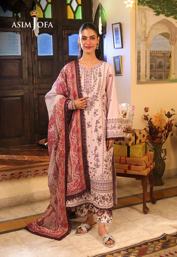 Asim Jofa | Summer Rhapsody | AJUBU-05 Embroidered Jacquard - Pakistani Designer Dress - by Asim Jofa - Type : Ladies Clothes - 100% Original at Saira Sultan