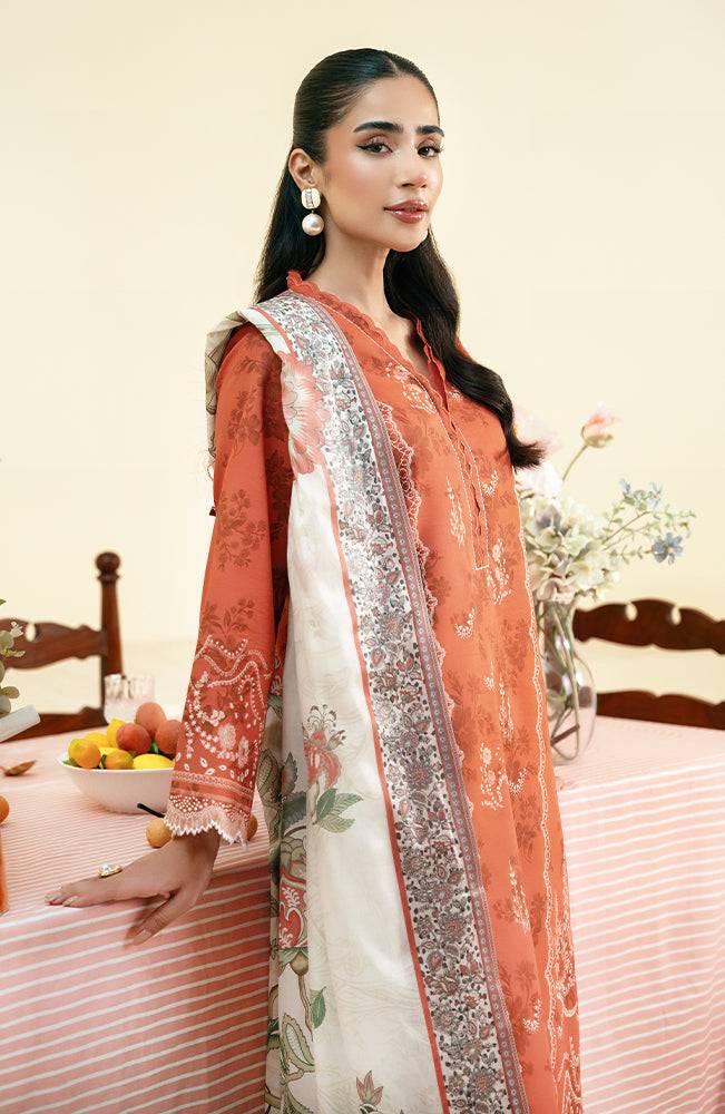 Seran | Daffodils Lawn 24 | Rowan - Pakistani Designer Dress - by Seran | Type: Casuals - 100% Original at Saira Sultan