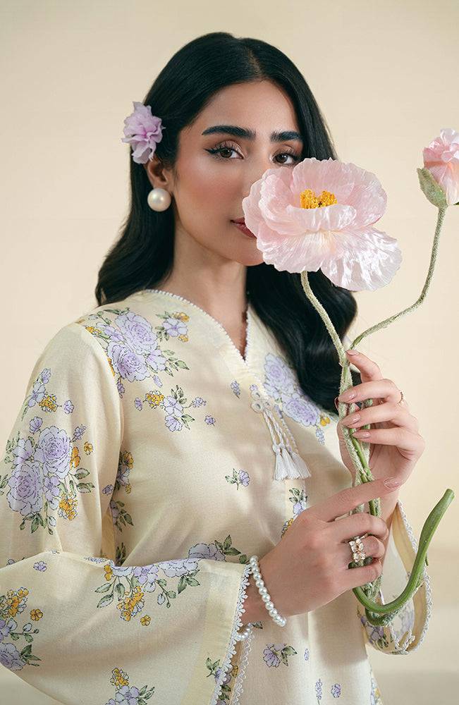 Seran | Daffodils Lawn 24 | Albie - Pakistani Designer Dress - by Seran | Type: Casuals - 100% Original at Saira Sultan