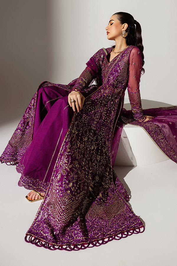 Saffron | Scintilla Formals | Berry Glow XL Magenta Organza