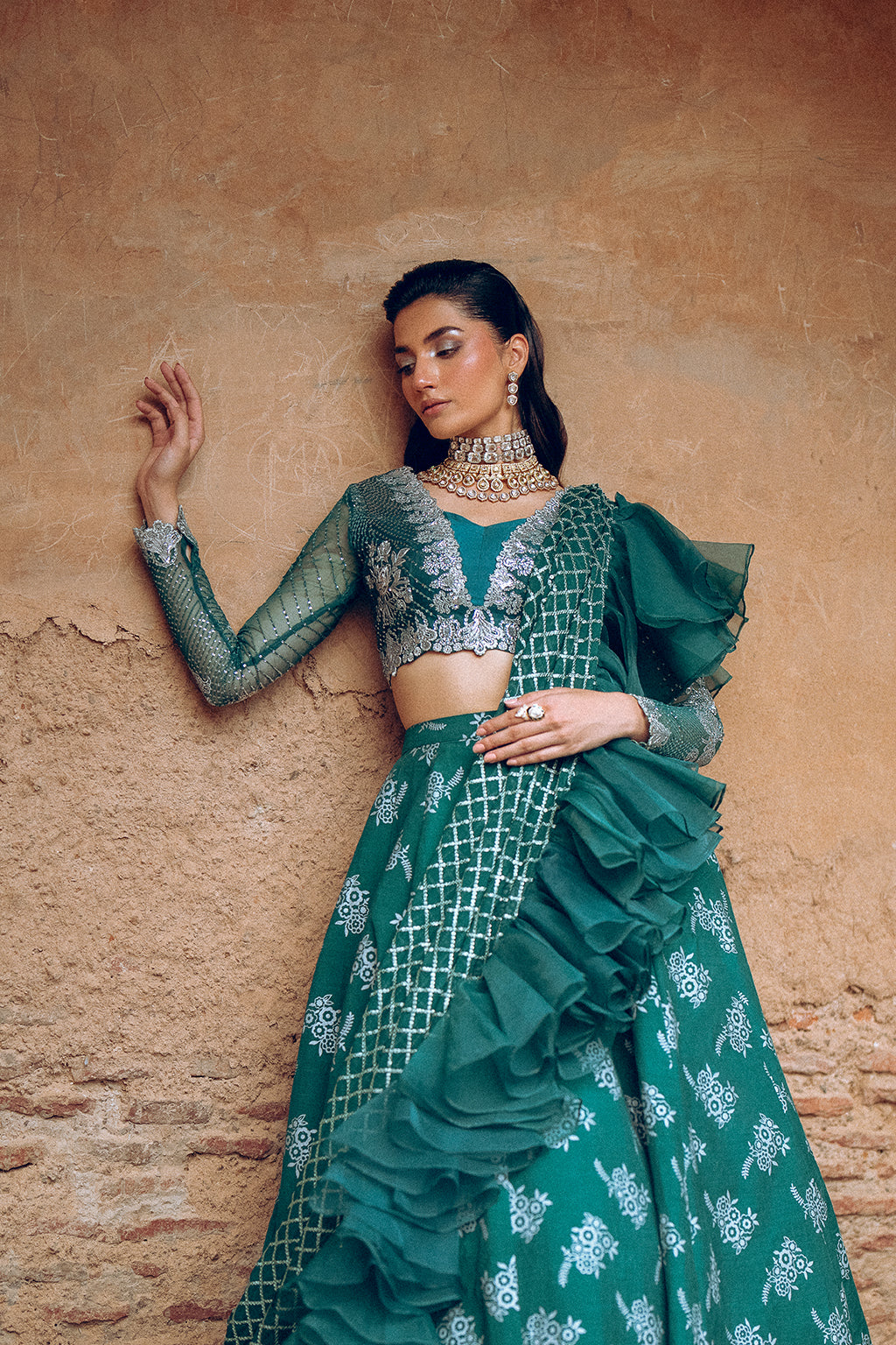 Vanya | Celestia Wedding Formals | CS-01 - Pakistani Designer Dress - by Vanya | Type: Bridal - 100% Original at Saira Sultan
